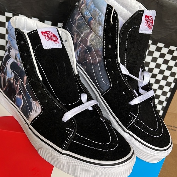 Vans Sk8-Hi Moca Frances Stark/Black Men’s sneakers - Picture 5 of 16